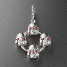 Load image into Gallery viewer, Eternity Skull Pendant
